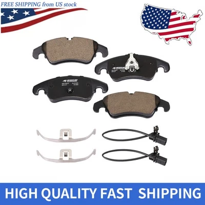 Pastillas de freno delanteras de cerámica para Audi A4 A5 A6 A7 Quattro Allroad Q5 S4 S5 Foto 1 de 4