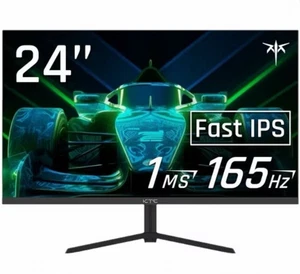 KTC H24T09P Black 24” 1080P Full HD LCD Computer Monitor  - Picture 1 of 3