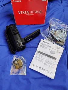 Canon Camcorder VIXIA HF W10-Waterproof/Shockproof 57xZoom HD Camera Recorder - Picture 1 of 8