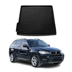OMAC Cargo Mats Liner for BMW X5 E70 2007-2013 Black All-Weather TPE - Picture 1 of 7