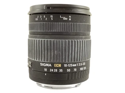 OBJETIVOS SIGMA SIGMA 18-125MM F3.5-5.6 DC PARA CANON EF/EF-S 19548092 - Imagen 1 de 4