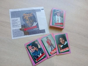 Vintage 1984 Scanlens MICHAEL JACKSON SERIES 1 TRADING CARD SET (1-33) + Wrapper - Bild 1 von 3