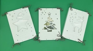 Weihnachtskarte  Geldgeschenk  Weihnachtsgeschenk Tannenbaum Stern Rentier - Bild 1 von 20
