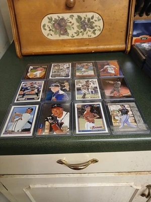 Lote de tarjetas de béisbol Chipper Jones (lote de 12 tarjetas) RC Atlanta Braves Foto 1 de 4