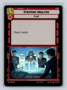 Strategic Analysis Twilight of the Republic 175/257 Star Wars Unlimited - Picture 1 of 2