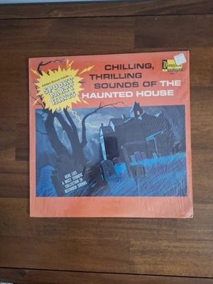 Vintage Chilling Sounds Of The Haunted House Vinyl 1964 Disneyland Records VG+  - Image 1 of 4