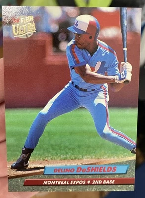 Fleer Ultra Delino DeShields #220 1992 - Montreal Expos Foto 1 de 2