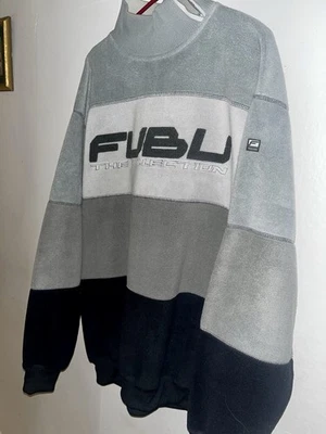 FUBU Vintage The Collection Turtle Neck Men’s Xl Pull Over Sweater - Image 1 of 3