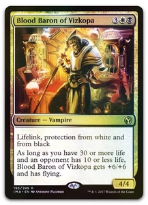 Blood Baron of Vizkopa #195 (Foil) (NM) Iconic Masters IMA Magic MTG - Picture 1 of 2
