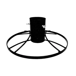 Bosmere Contemporary Christmas Tree Stand 4in Dia Black Plain Gloss - Picture 1 of 1