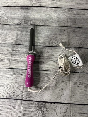 Beachwaver Pro S” Rotating Ceramic Curling Iron BW1136 Silver Tested Works - Image 1 of 4