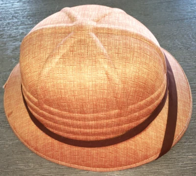 SOMBRERO MARRÓN SAFARI MOLDEADO talla única para niños ropa de juego de simulación de halloween Foto 1 de 2