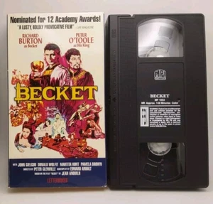 Becket - VHS 1964, Nominated For 12 Academy Awards, 1996 MPI Home Video  - Foto 1 di 2