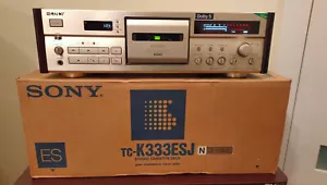 SONY TC K 333 ESJ DOLBY S Z ORYGINALNYM PUDEŁKIEM - Zdjęcie 1 z 18