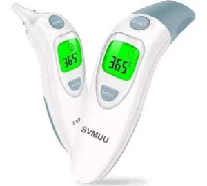 Digital Fieberthermometer Infrarot Thermometer Stirnthermometer Ohrthermometer - Bild 1 von 9