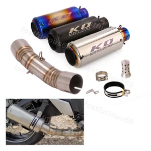 51mm Exhaust Tips For CF-Moto CLX-700 700CL-X 2020 2021 2025 Muffler Middle Pipe - Picture 1 of 14