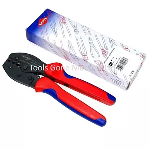 KNIPEX PreciForce Crimping Pliers Crimpers Insulated Terminals Connectors 975236 - Picture 1 of 7