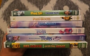 DreamWorks 6 DVD LOT NEW SEALED FREE SHIP: Trolls, Abominable, Shark Tale, ETC - Picture 1 of 1