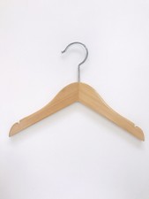 (Set 20) Childrens/Kids 10.5” Wooden Clothes Hangers Set Of 20