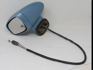 1991-1994 Chevrolet Caprice Driver Side Mirror Manual OEM 10113759 Light Blue - Picture 1 of 14