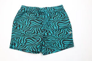 Deadstock Vtg Dickies Mens Large Spell Out Abstract Striped Above Knee Shorts - Picture 1 of 12