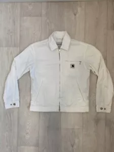 Carhartt WIP W' OG Great Detroit Jacket White Size XS Womens jacket - Picture 1 of 7
