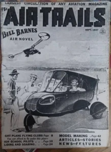 Air Trails Pictorial, September 1937, photocopied cover, but all pages there #02 - Picture 1 of 12
