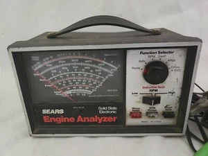 Vintage Sears Engine Analyzer 2821423 161.214230 w/ Cables - Picture 1 of 6