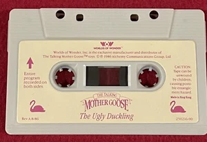 Worlds of Wonder UGLY DUCKLING The Talking Mother Goose Cassette Tape 1986 - Bild 1 von 1