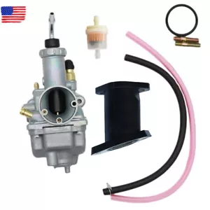 New for Yamaha Tri Moto 225 YTM225 Carburetor & Intake Manifold - Picture 1 of 8