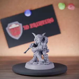 Goblin Miniatur Assassin Warrior DnD Dungeons and Dragons Mini DnD 5e TTRPG - Bild 1 von 8