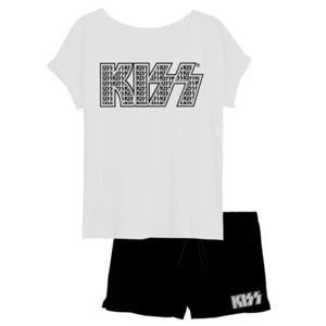 Kiss - kurzärmeliger Herren Pyjama, Gr. L - Bild 1 von 1
