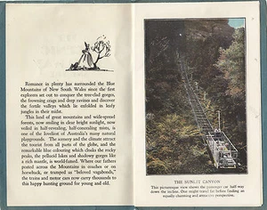 Tourism 16 page booklet Katoomba NSW Australia scenic rail & Mountain Devil - Bild 1 von 2