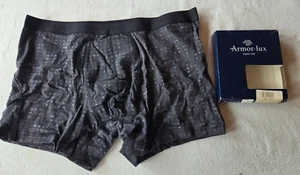 Boxer noir et gris taille 6 marque Armor-Lux (vt) - Foto 1 di 3