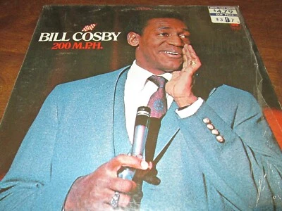 LP 1968 Bill Cosby 200 M.P.H/ EX shrink/EX - image 1 of 4