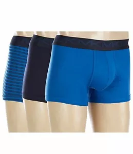 Michael Kors 3-Pack Men's 100% Cotton Performance BOXER BRIEFS MARINE MULTI S - Picture 1 of 1
