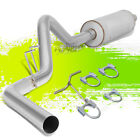 FOR 13-17 RAM 3.9/5.2/5.9 STAINLESS RACING 4"TIP CATBACK CAT BACK MUFFER EXHAUST