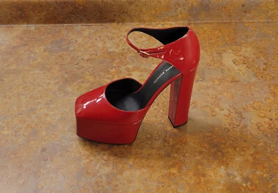 ¡Nuevo! Giuseppe Zanotti Tobillo Correa Plataforma Bomba Mujer 10 US 40 Eur. Precio de venta sugerido por el fabricante $995 Foto 1 de 4