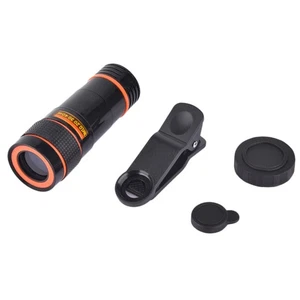 12 X Telephoto Mobile Phone Lens Monocular Smartphone with Tripod - Photo 1 sur 12