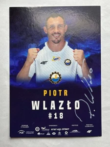 Autogramm PIOTR WLAZLO-FKS Stal Mielec-Polen-Ex-Wisla Plock-Radomiak-signed-AK - Bild 1 von 2