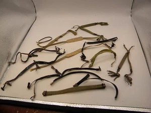 Maßstab 1:6 WWII German, US, UK Canvas Gürtel HARNESS, STRAPS LOT - Bild 1 von 8
