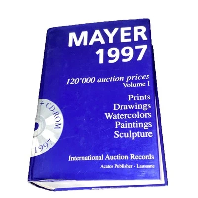 Mayer 1997 International Auction Records for over 120.000 Prints, Drawings Vol 1 - Image 1 of 4