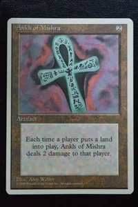 Magic The Gathering MTG ANKH OF MISHRA Fourth Edition LP Lightly Played - Bild 1 von 2