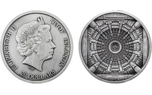 2015 100 Gram Silver Cook Islands Temple of Heaven Coins (Box w/ CoA) - Picture 1 of 4