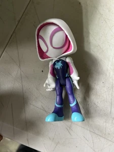 Marvel Spidey and His Amazing Friends Ghost-Spider Figure 4" Spider Gwen giocattolo - Foto 1 di 2