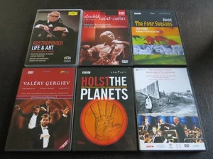 ROSTROPOVICH/GERGIEV/BARENBOIM - 6 x DVD Job Lot - Schumann/Vivaldi/Prokofiev - Bild 1 von 7