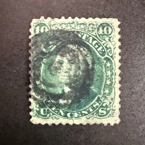 US Scott# 68 10c Washington Used - Picture 1 of 2