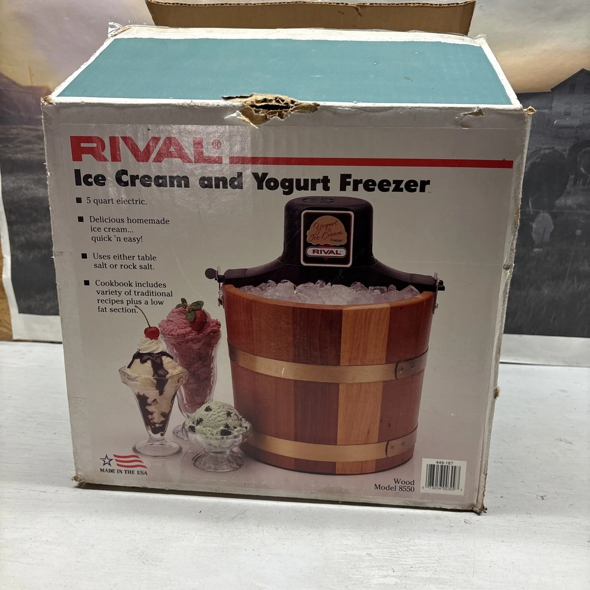 Rival Ice Electric Ice Cream Makers Yoghurt Makers for sale | eBay