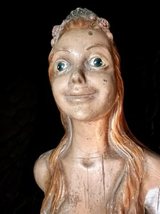 Rare Antique Alfco NY Ship’s Figurehead Mermaid Nautical - Picture 1 of 15