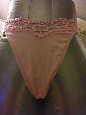 TANGA VASSARETTE ALGODÓN CIRUELA CLARO MORADO TALLA 7 NUEVA CON ETIQUETAS Foto 1 de 4